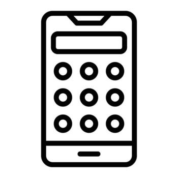 contraseña línea icono diseño vector