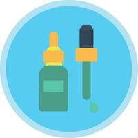 Serum Flat Multi Circle Icon vector