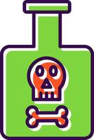 Poison filled Design Icon vector