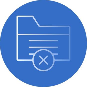 Eliminar archivo plano burbuja icono vector