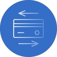 Payment Method Flat Bubble Icon vector