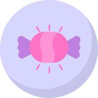 Candy Flat Bubble Icon vector