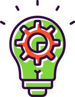 Innovation filled Design Icon vector