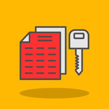 Cryptography Cryptography Filled Shadow Icon vector