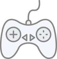 Controller Line Filled Light Icon vector