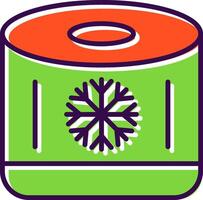 Air Filter filled Design Icon vector