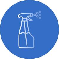 Sprayer Flat Bubble Icon vector