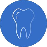 Dental Flat Bubble Icon vector