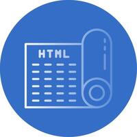 Blueprint Flat Bubble Icon vector