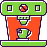 Coffee Machine filled Design Icon vector