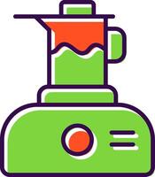 Juicer filled Design Icon vector