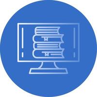 OnFlat Bubble Library Flat Bubble Icon vector