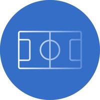 Table Football Flat Bubble Icon vector