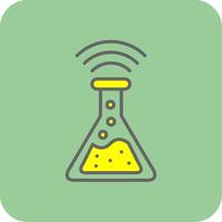 Education Filled Yellow Icon vector