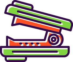 Stapler Remover filled Design Icon vector