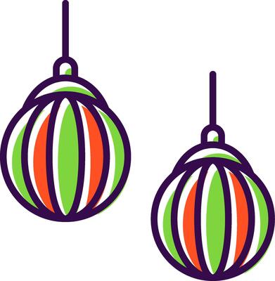 Lamp filled Design Icon