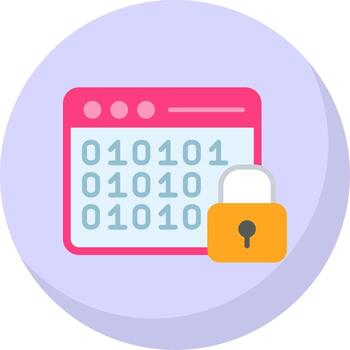 Browser Flat Bubble Icon vector