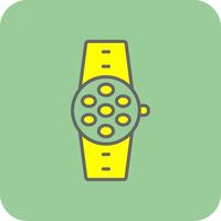 Apps Filled Yellow Icon vector