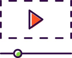 filled Design Icon vector