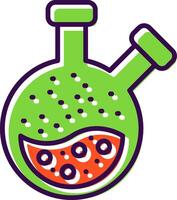 Flask filled Design Icon vector
