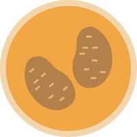 Potato's Flat Multi Circle Icon vector