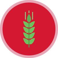 Wheat Flat Multi Circle Icon vector