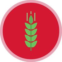 Wheat Flat Multi Circle Icon vector