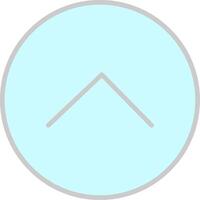 Chevron Line Filled Light Icon vector