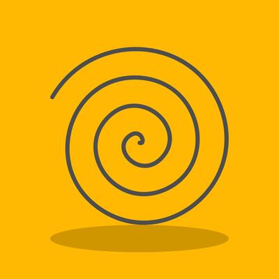 Spin Drum Filled Shadow Icon