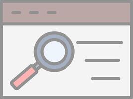 Quality Assurance Line Filled Light Icon vector