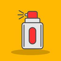 Deodorant Filled Shadow Icon vector