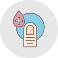 Hygiene Line Filled Light Icon vector