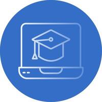 Education Flat Bubble Icon vector