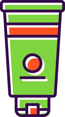 Hand Cream filled Design Icon
