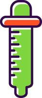 Pipette filled Design Icon vector