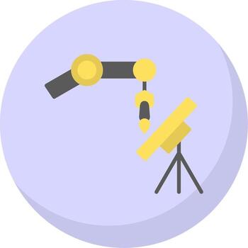 máquina plano burbuja icono vector