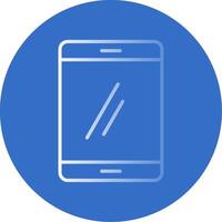 Smartphone Flat Bubble Icon vector