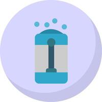 Humidifier Flat Bubble Icon vector