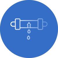 Leak Detector Flat Bubble Icon vector