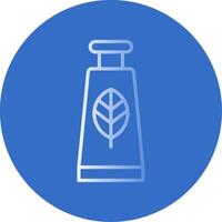 Hand Cream Flat Bubble Icon vector