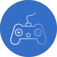 Console Flat Bubble Icon vector