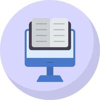 OnFlat Bubble Learning Flat Bubble Icon vector