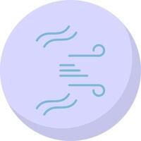 Wind Flat Bubble Icon vector