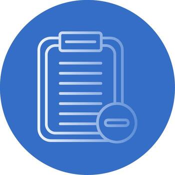 Notepad Flat Bubble Icon vector