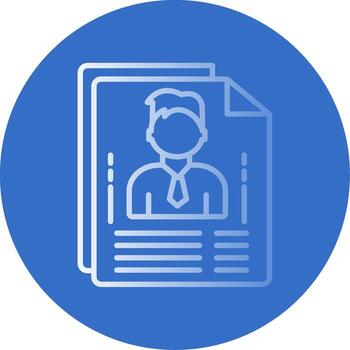 Planner Flat Bubble Icon vector