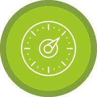 Timer Line Multi Circle Icon vector