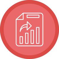 File Line Multi Circle Icon vector