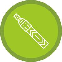 Corrector Line Multi Circle Icon vector