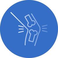 Orthopedics Flat Bubble Icon vector