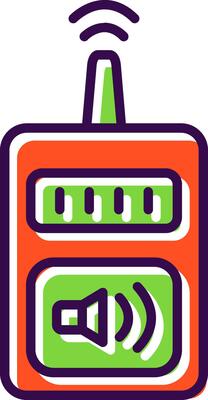 Device filled Design Icon